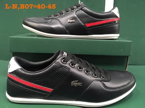 LC112   รองเท้าหนังลาครอส LACOSTE