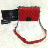 กระเป๋า Chanel Boy งานพรีเมี่ยม ขนาด 10"  สวยๆ